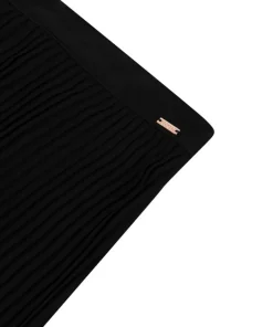 Plisse Pants - Black