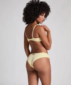 Pointelle Bralette - Yellow