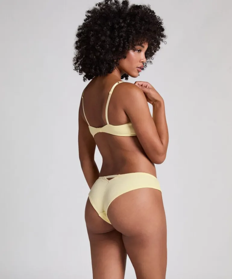 Pointelle Brazilian - Yellow