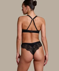 Poppy Non-padded Underwired Bra - Black