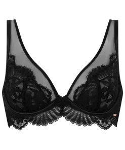 Poppy Non-padded Underwired Bra - Black