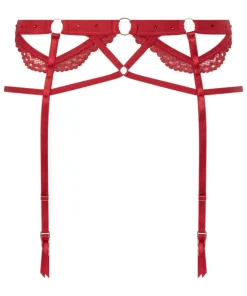 Private Jacky Suspenders - Red