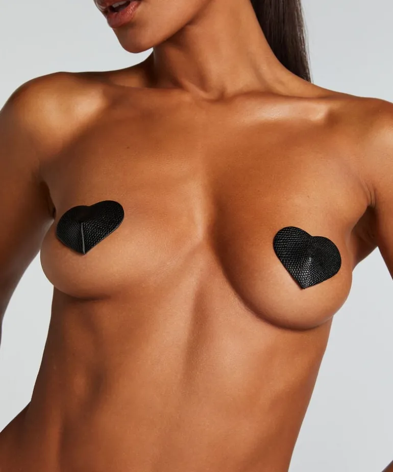 Private nipple covers Snake - Black