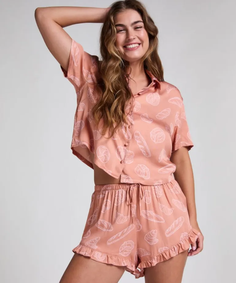 Pyjama Shorts - Beige