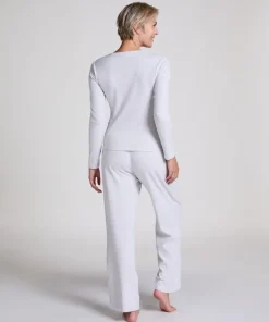 Pyjama top Pointelle - Gray
