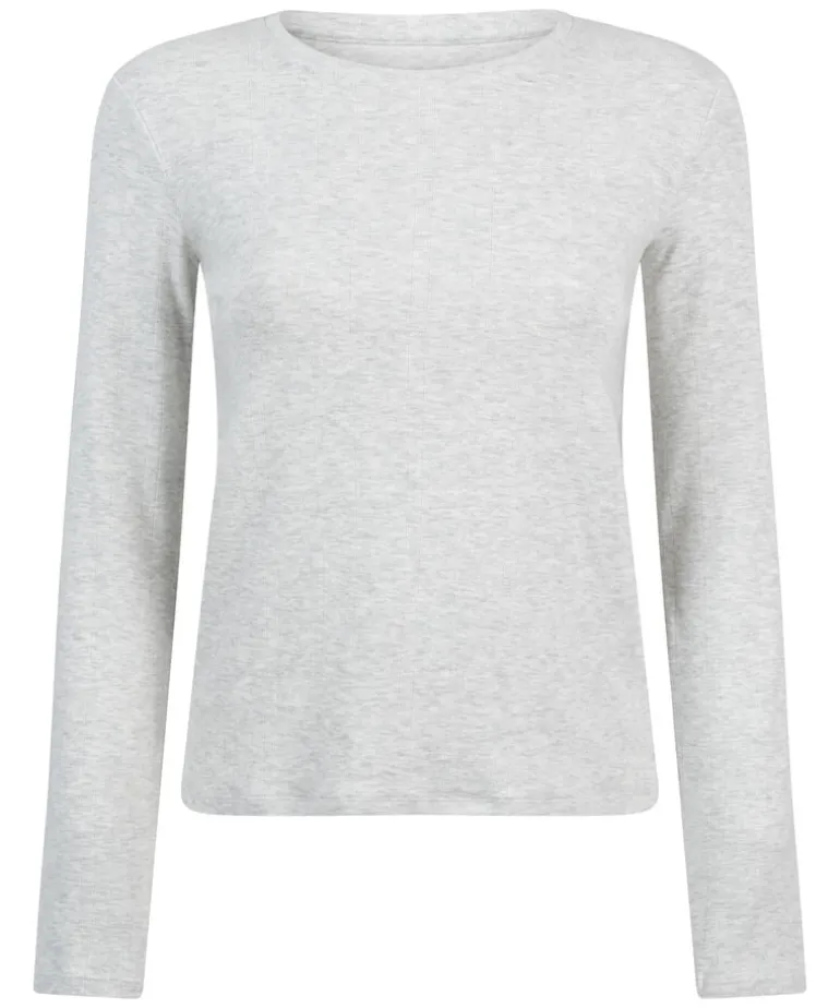 Pyjama top Pointelle - Gray