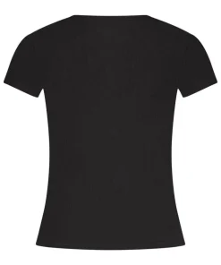 Pyjama Top Rib Essential - Black