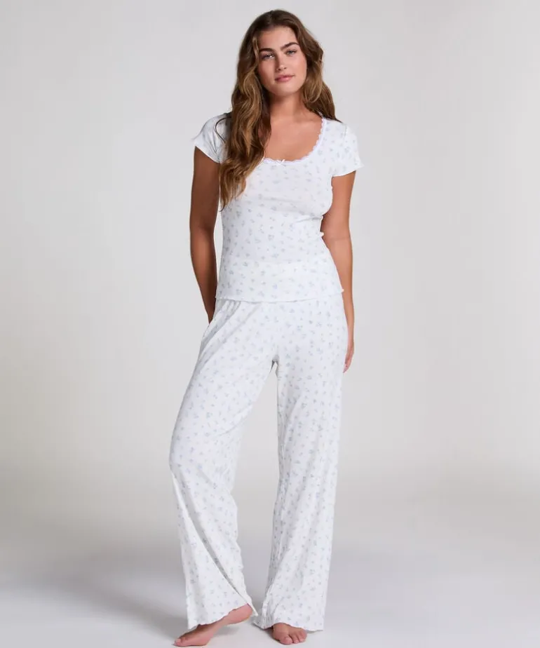 Pyjamaset Rib - Blue