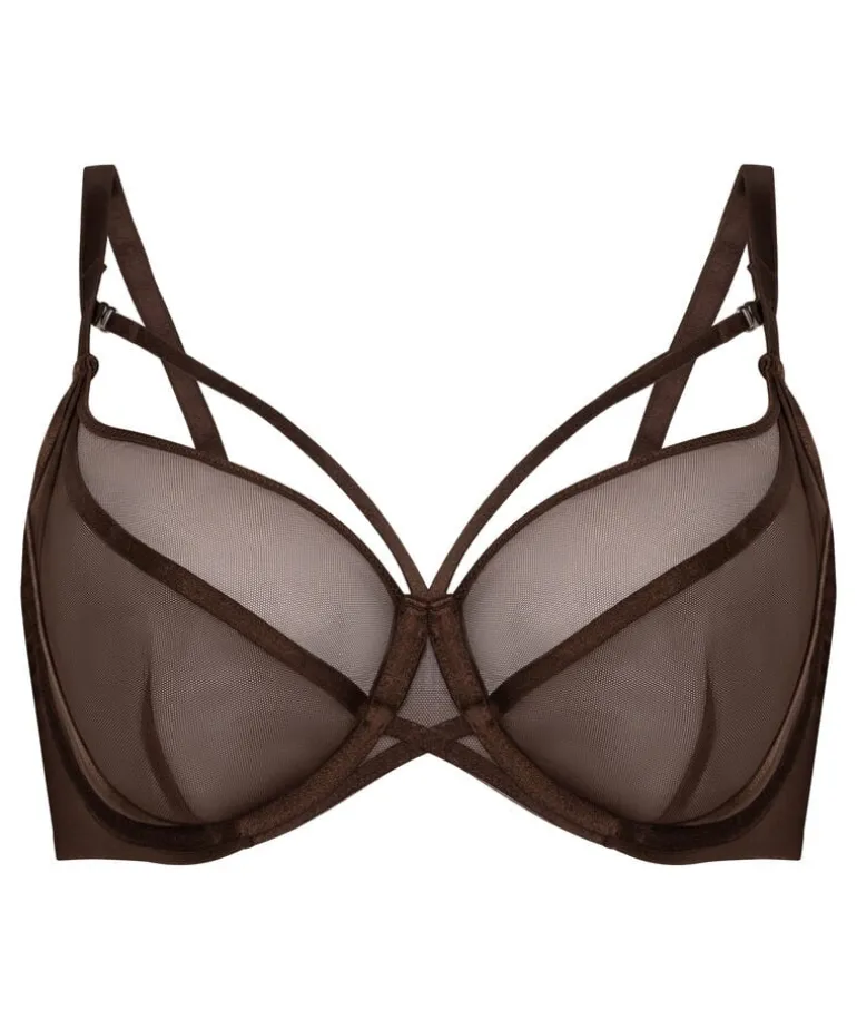 Rianne Non-Padded Wired Bra - Brown