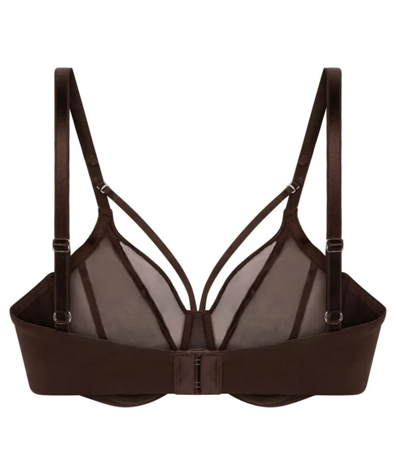 Rianne Non-Padded Wired Bra - Brown