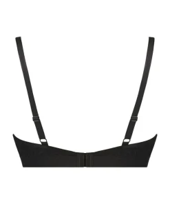 Rose Padded Maternity Nursing Bra - Black