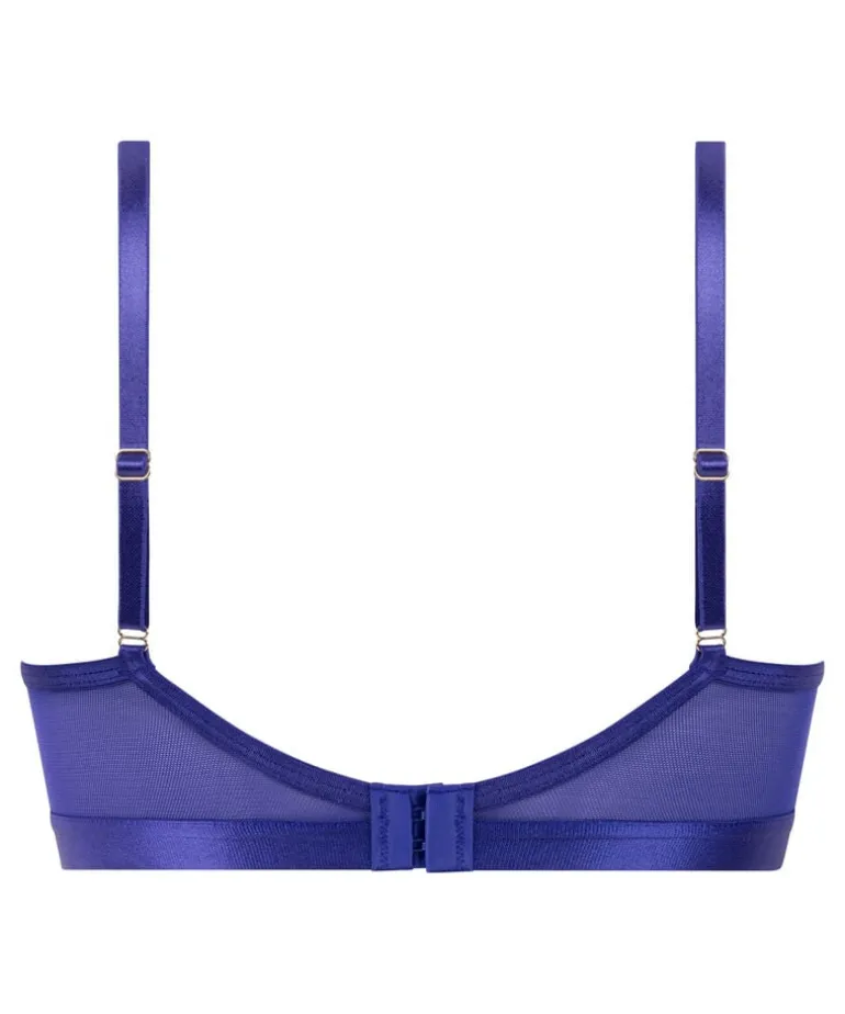 Sable Padded Underwired Push-up Bra - Blue