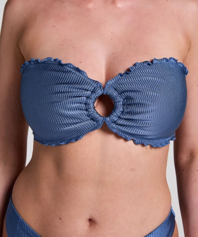 Sardinia Bikini Top - Blue