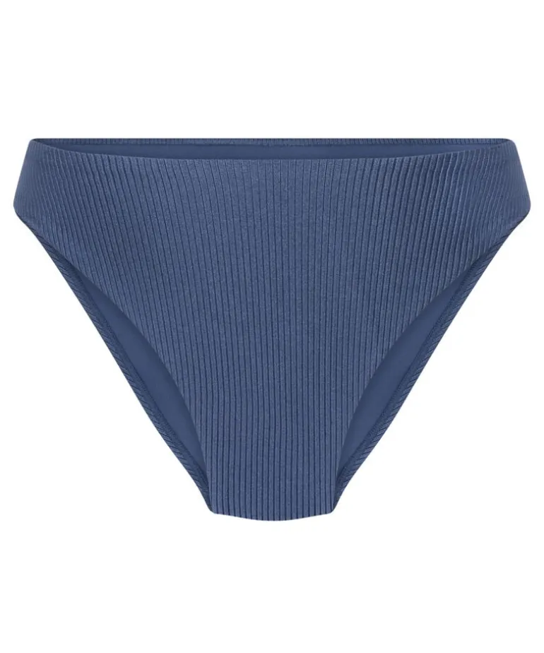 Sardinia High-Leg Bikini Bottoms - Blue