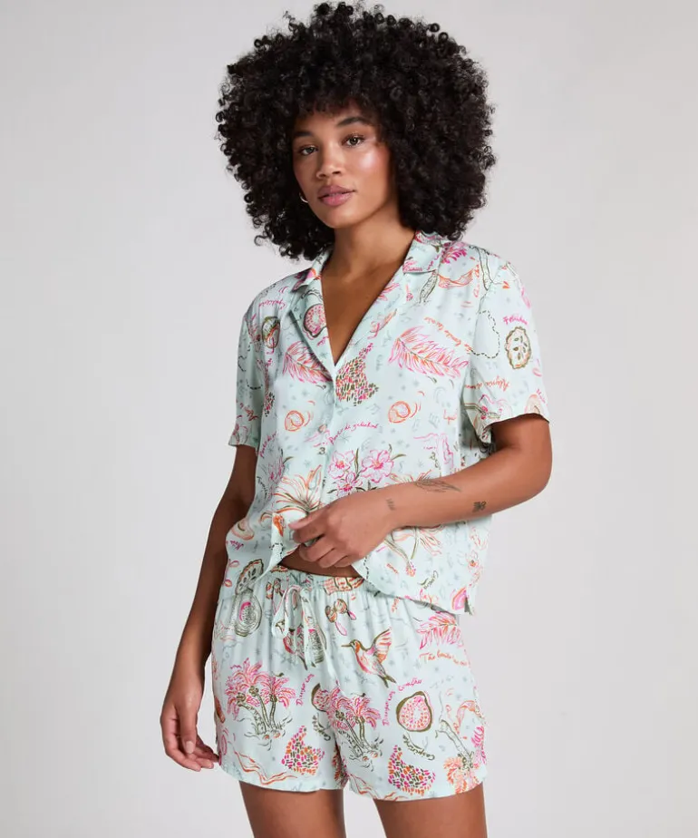 Satin Short - Green