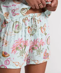 Satin Short - Green