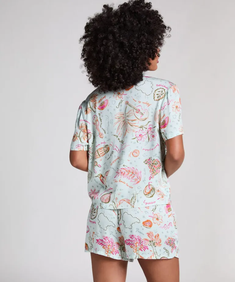 Satin Short - Green