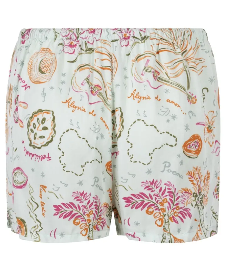 Satin Short - Green
