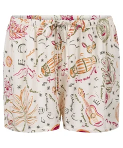Satin Short - White