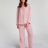 Satin Trousers - Pink