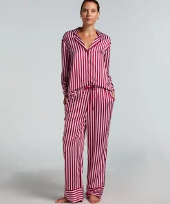Satin Trousers - Pink
