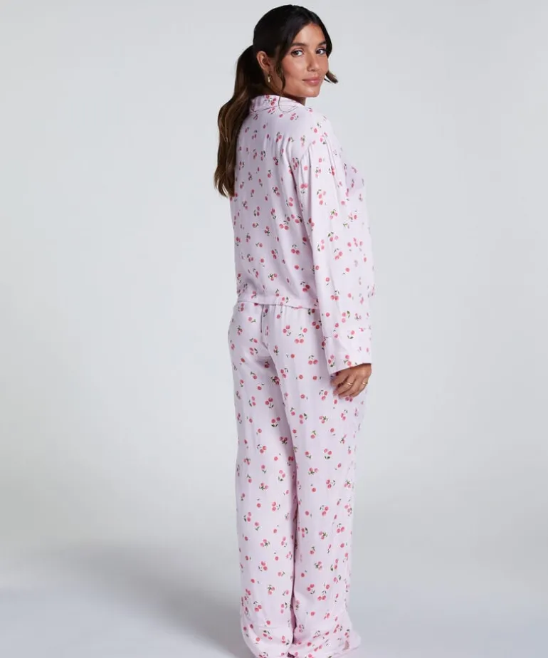 Satin Trousers - Pink