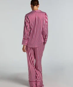 Satin Trousers - Pink