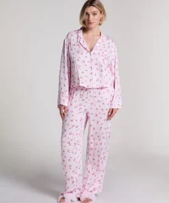 Satin Trousers - Pink