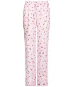 Satin Trousers - Pink