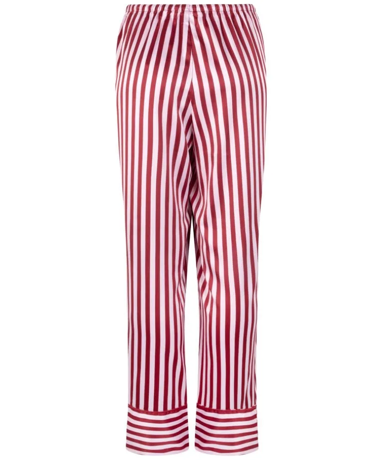 Satin Trousers - Pink