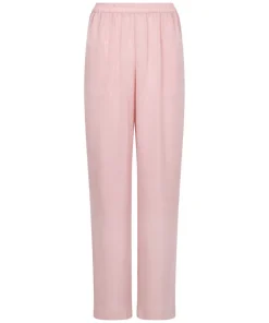 Satin Trousers - Pink
