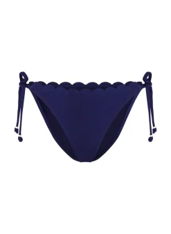 Scallop Bikini Bottoms - Blue