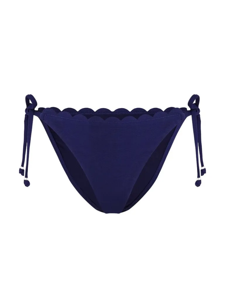 Scallop Bikini Bottoms - Blue