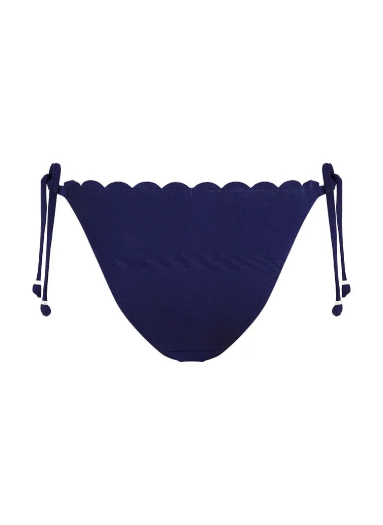 Scallop Bikini Bottoms - Blue