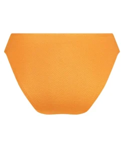 Scallop Lurex Rio Bikini Bottoms - Orange