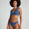 Scallop Rio Bikini Bottoms - Blue