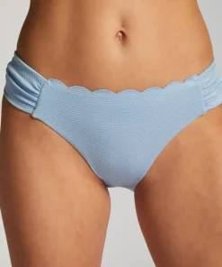 Scallop Rio Bikini Bottoms - Blue