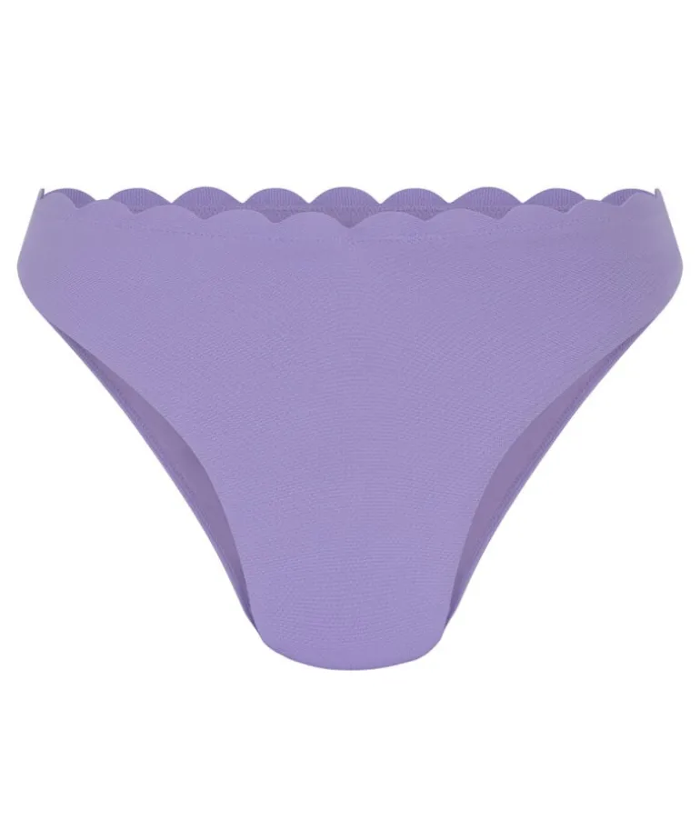 Scallop Rio Bikini Bottoms - Purple