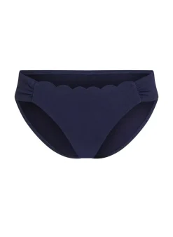Scallop Rio Bikini Bottoms - Blue