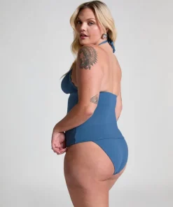 Scallop Rio Bikini Bottoms - Blue