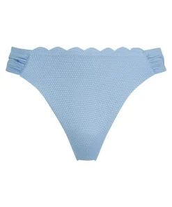 Scallop Rio Bikini Bottoms - Blue