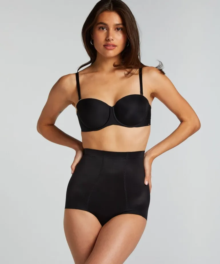 Sculpting scuba high waisted brief - Black
