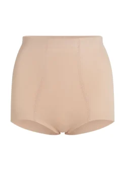 Sculpting scuba high waisted brief - Beige