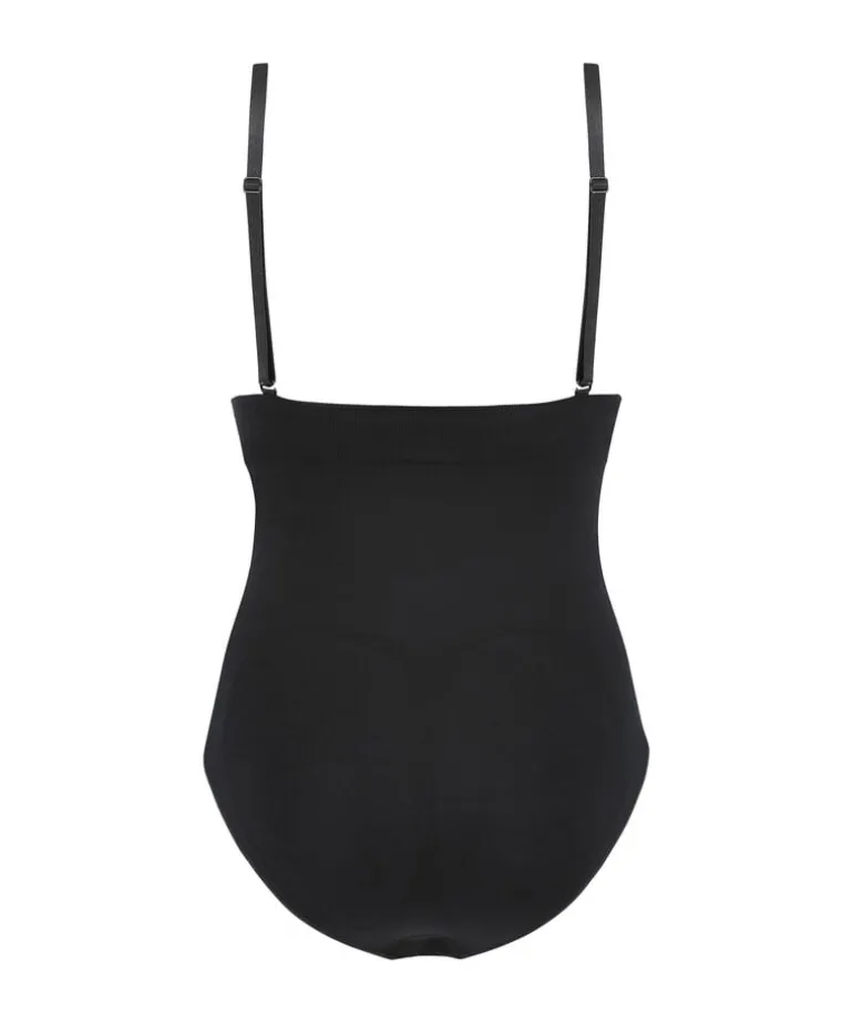 Seamless Enhancing High Waisted Knickers - Black