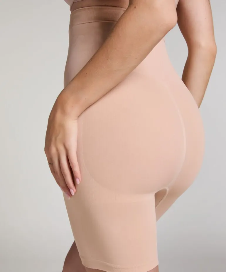 Seamless Enhancing Thigh Slimmer - Beige