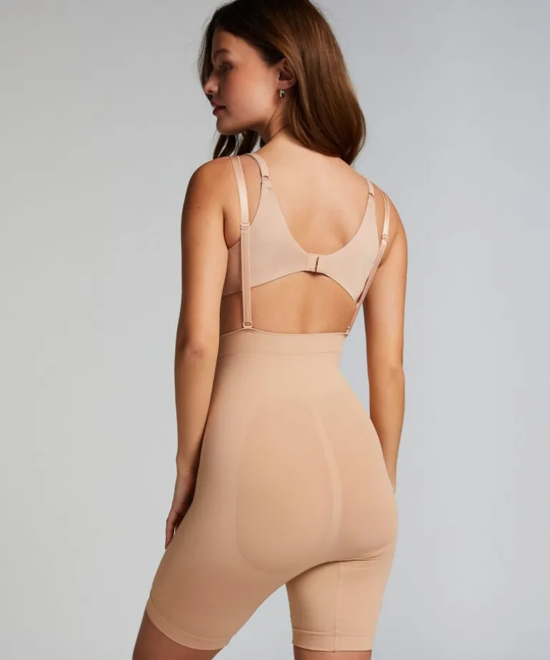 Seamless Enhancing Thigh Slimmer - Beige