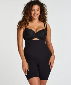Seamless Enhancing Thigh Slimmer - Black