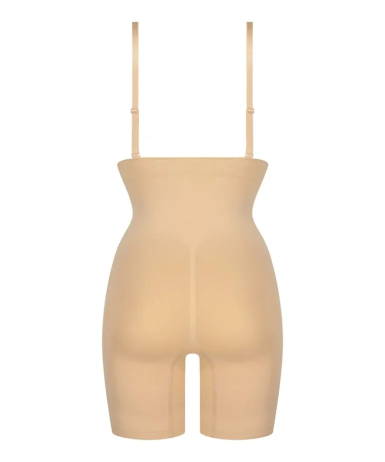 Seamless Enhancing Thigh Slimmer - Beige