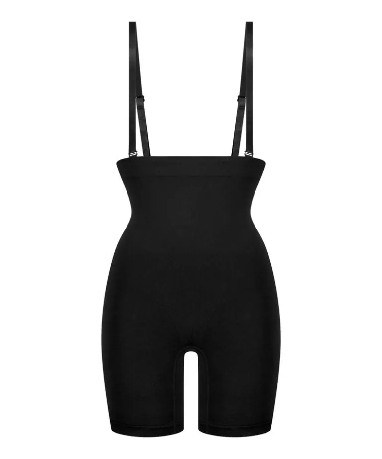 Seamless Enhancing Thigh Slimmer - Black