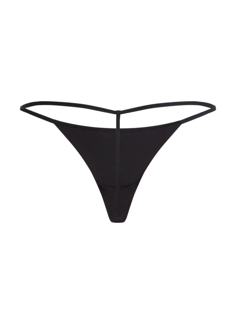 Seamless thong - Black